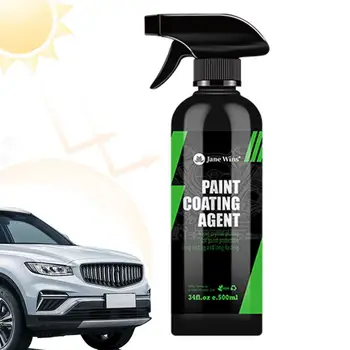 Nano bevonat spray autókhoz 500ml enyhe autó védőbevonó szer Hosszú élettartamú bevonat spray helyreállító csillogás hatékony