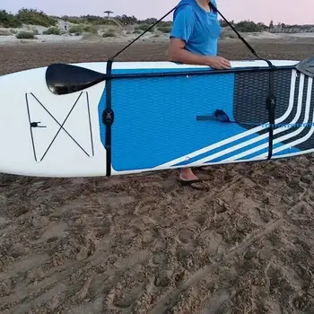 Paddle Board Strap állítható kihangosító paddle board hordszíj szörfdeszkákhoz Hosszú deszkák Eveződeszkák Gyors kioldású evező