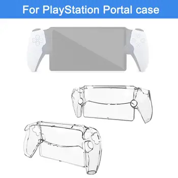 PlayStation Portal esetén Kézi szilikon tok PS5 streaminghez Kézi PC védőtok PlayStation Crystal Protect X5V9-hez