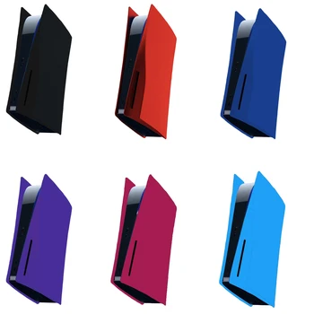 PS5 lemezes műanyag előlaphoz ABS egyedi színcserélhető konzolfedőlap/burkolat/bőr Playstation5 konzollemez-kiadáshoz