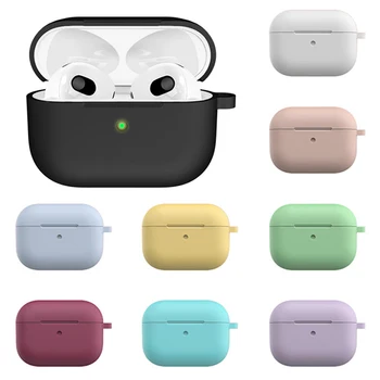  puha szilikon tok Apple Airpods 3 tokos vezeték nélküli fülhallgatóhoz Védőtok AirPods 3. generációs borítóhoz 2021 Shell tok