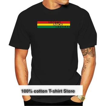 roots rock reggae póló férfi Testreszabott póló S-XXXL képek Sunlight New Fashion Summer Style Standard póló