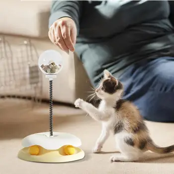 Serkenti a kíváncsiságot Jutalomfalat adagoló játék Interaktív macskajátékok vadászathoz Gyakorlat Aranyos macskaetető edzés Játékok Macskák kellékek