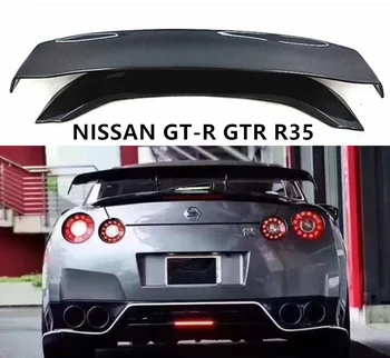 Spoiler a NISSAN GT-R GTR R35 Wing Lip Tail Trunk Spoilerekhez Valódi szénszálas VARIS STYLE