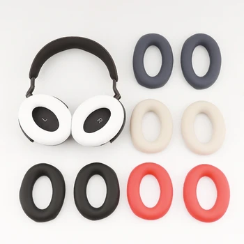 Stílusos szilikon fülpárnák bőrvédők Sennheiser MOMENTUM 4 fejhallgatókhoz izzadságálló tokok