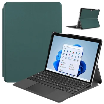 Surface Go 4 tokos táblagépekhez 10,5 hüvelykes PU bőr állvány kemény borítás Funda Microsoft Surface Go 4 Go 3 Go 2 1 Case Coque