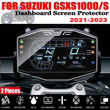 SUZUKI GSX-S1000 GSXS1000 GSXS GSX-S 1000 2021 -2023 motorkerékpár műszeregység karcvédő fólia képernyővédő fólia esetén