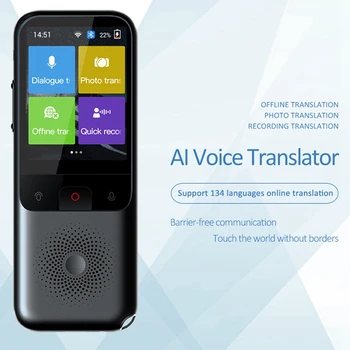 T11 Hangfordító WIFI fordító 134 nyelv Online fordítás Alkalmas utazási üzleti célokra