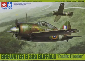 Tamiya 61094 1/48 Scale Brewster B-399 Buffalo Pacific Theater modellkészlet