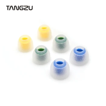 Tangzu Tang Sancai zajszigetelő szilikon fülbetétek A puha fülbetétek fedele javítja a WAN ER SG/ Changle hercegnő / MK4 IEM tisztaságát
