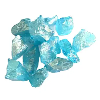 Természetes nyers kvarc kritzálok gyógyító kövek kék színű angyal aura durva a lakberendezéshez