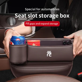 Többfunkciós autós üléshézag szervező tároló doboz zsebpohár telefontartó BYD Atto 3 Yuan Plus 2022 automatikus belső tartozékokhoz