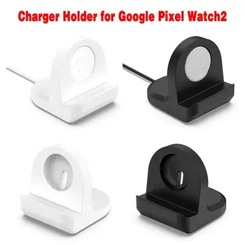 Töltő tartó Google Pixel Watch2 készülékhez Szilikon állvány Google Watch 2 töltőalaphoz Tartós, stílusos óratartozékok