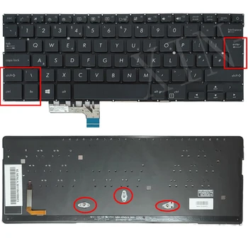 UK háttérvilágítású laptop billentyűzet ASUS UX331 UX331U UX331UA UX331UAL UX331UN UX331F készülékekhez UX331FA