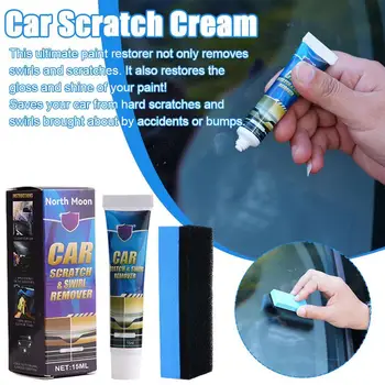 Universal Car Scratch Paint Care Tool Scratch eltávolító Automatikus örvényeltávolító karcolások javítása Polírozás Autófesték javítás 15ml