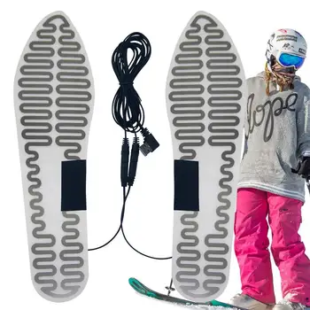USB fűtött talpbetét 5V újratölthető lábmelegítő film Lábmelegítők talpbetét Lábmelegítő kültéri télre Vadászat Horgászat
