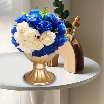 Virág váza asztali dekoráció retro virágcserép nappalihoz Asztallap belső