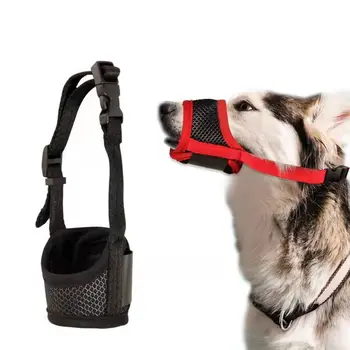XS-XXL Ugatásgátló kutya pofa gumi háló lélegző nylon háziállatok szájkosár színes megakadályozza a harapást Kisállat kiegészítők