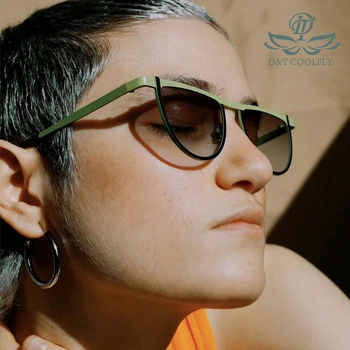 ZLY 2022 Új divat ovális napszemüveg Női Férfi Luxus karcsú ötvözet Keret Színátmenetek Lencse Vintage Trending termékek Szemüvegek UV400