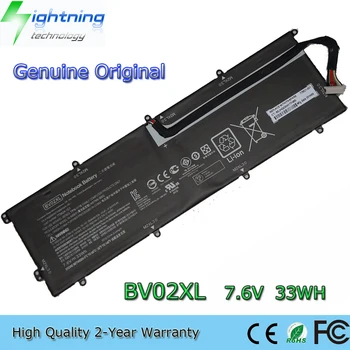 Új eredeti eredeti BV02XL 7.6V 33Wh laptop akkumulátor a HP Envy X2 levehető 13 sorozathoz 775624-1C1 TPN-I116