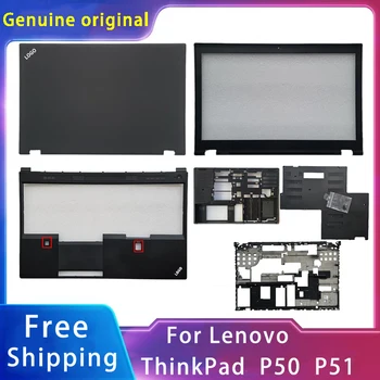 Új Lenovo ThinkPad P50 P51; Csere laptop tartozékok LCD hátlap / elülső keret / csuklótámasz / alsó logóval