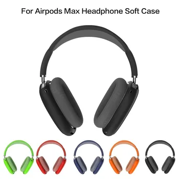  Új puha Airpods Max fülhallgató tok szilikon védőburkolat Apple Airpods Max karcmentes fejhallgató-kiegészítőkhöz