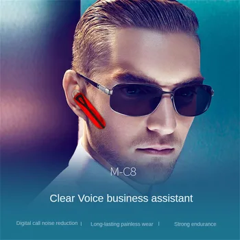  Új vezeték nélküli fülhallgató fülbe helyezhető egyetlen mini fülhallgató kihangosító hívás sztereó zenei fejhallgató mikrofonnal okostelefonokhoz