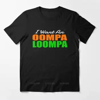 Új érkezésű rövid ujjú márka márka márka divat póló Nyári pólók férfiaknak Oompa Loompa Essential pólót szeretnék